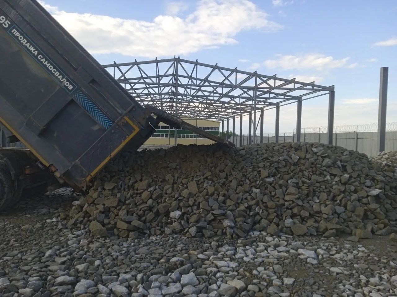 щебень крупных фракций 0-200 мм